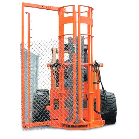 mini skid steer implements|fencing attachments for skid steer.